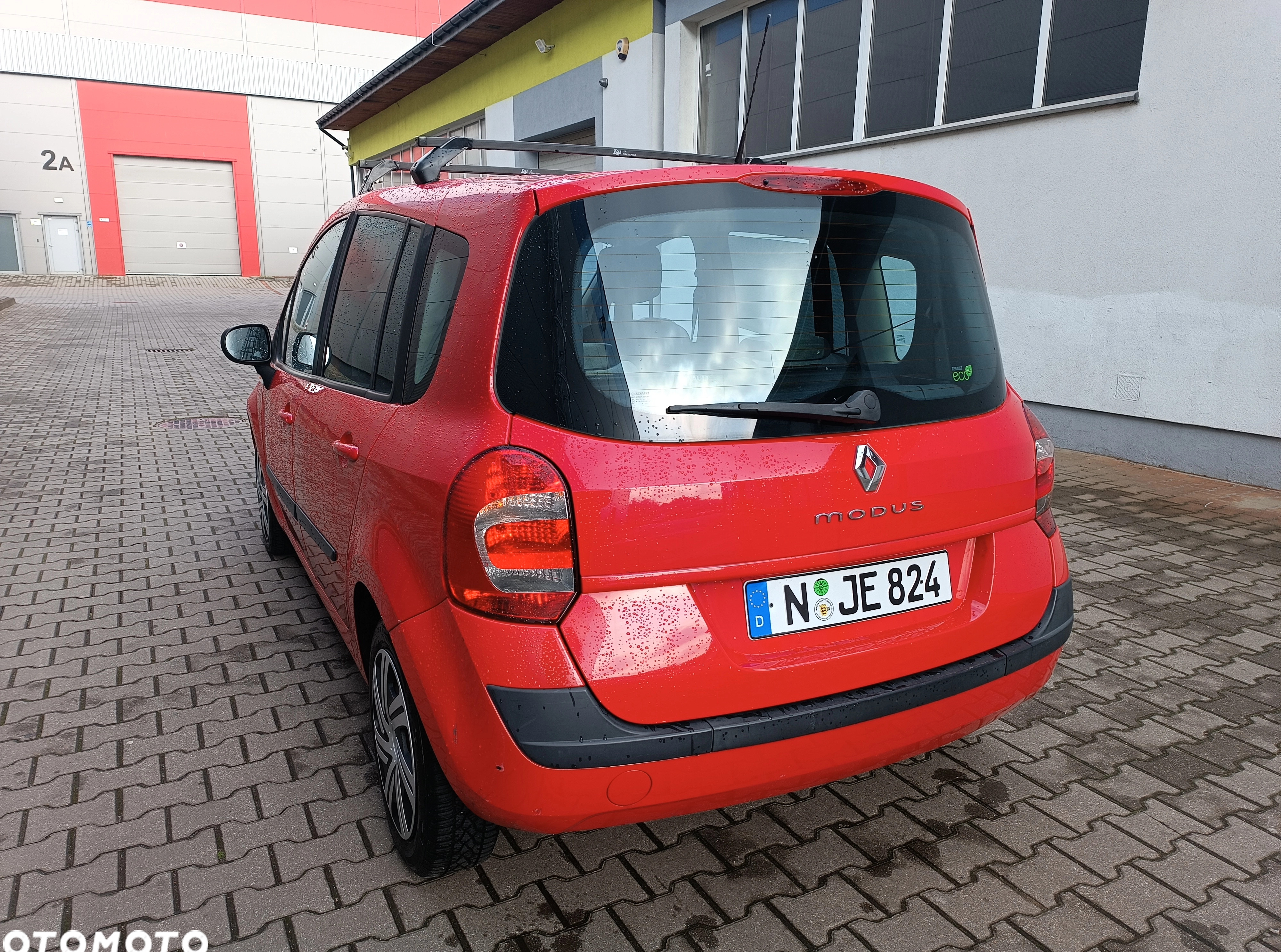 Renault Modus cena 8900 przebieg: 138200, rok produkcji 2009 z Katowice małe 172